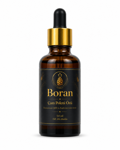 Boran Çam Poleni Özü –Doğal Performans Artırıcı ve Geciktirici Etkili Özel Formül